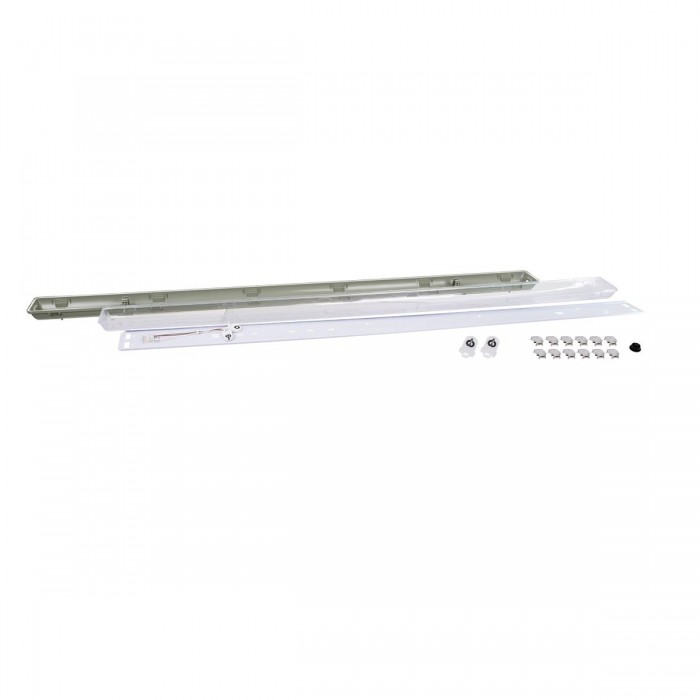 GloboStar® 90615 2 x 150cm T8 Tri-Proof Πλαστικό PC Σκαφάκι με Μεταλλικά Clips για 2 x Λάμπες Φθορίου LED Τροφοδοσίας Ενός Άκρου Αδιάβροχο IP65 - 5 Χρόνια Εγγύηση GloboStar® 90615 2 x 150cm T8 Tri-Proof Πλαστικό PC Σκαφάκι με Μεταλλικά Clips για 2 x Λάμπες Φθορίου LED Τροφοδοσίας Ενός Άκρου Αδιάβροχο IP65 - 5 Χρόνια Εγγύηση