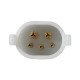 GloboStar® 90712 Ταχυσύνδεσμος Τροφοδοσίας για Wall Washer IP65 - 5 Καλώδια +/- σε Power Connector 5 PIN Female για Πολύχρωμα RGB+RGBW GloboStar® 90712 Ταχυσύνδεσμος Τροφοδοσίας για Wall Washer IP65 - 5 Καλώδια +/- σε Power Connector 5 PIN Female για Πολύχρωμα RGB+RGBW