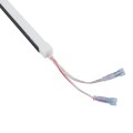 GLOBOSTAR® ALP-11S NEONIO 90767-3M Επιφανειακό Προφίλ Αλουμινίου για Ταινίες LED ΝΕΟΝΙΟ- Μαύρο - Μ300 x Π1.6 x Υ1.1cm