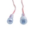 GLOBOSTAR® NEONIO 90769 Σύνδεσμος για Neon Flex LED Αδιάβροχο IP65 - Διάφανο - Μ15 x Π1.5 x Υ1.5cm