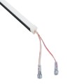 GLOBOSTAR® ALP-13S NEONIO 90775-3M Επιφανειακό Προφίλ Αλουμινίου για Ταινίες LED NEONIO- Μαύρο - Μ300 x Π1.2 x Υ1.3cm