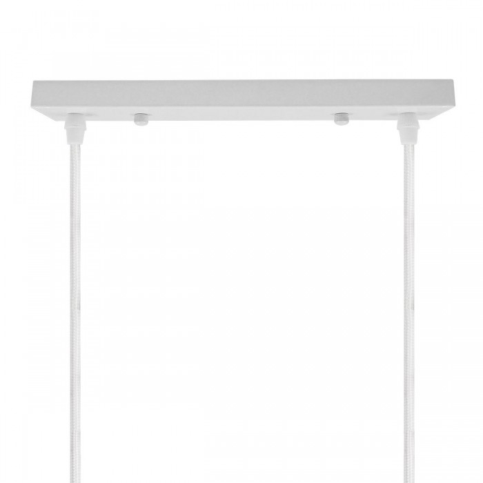 DIY Ροζέτα Φωτιστικού Λευκή Ορθογώνια 300x50mm με 2 Τρύπες GloboStar 90821 DIY Ροζέτα Φωτιστικού Λευκή Ορθογώνια 300x50mm με 2 Τρύπες GloboStar 90821
