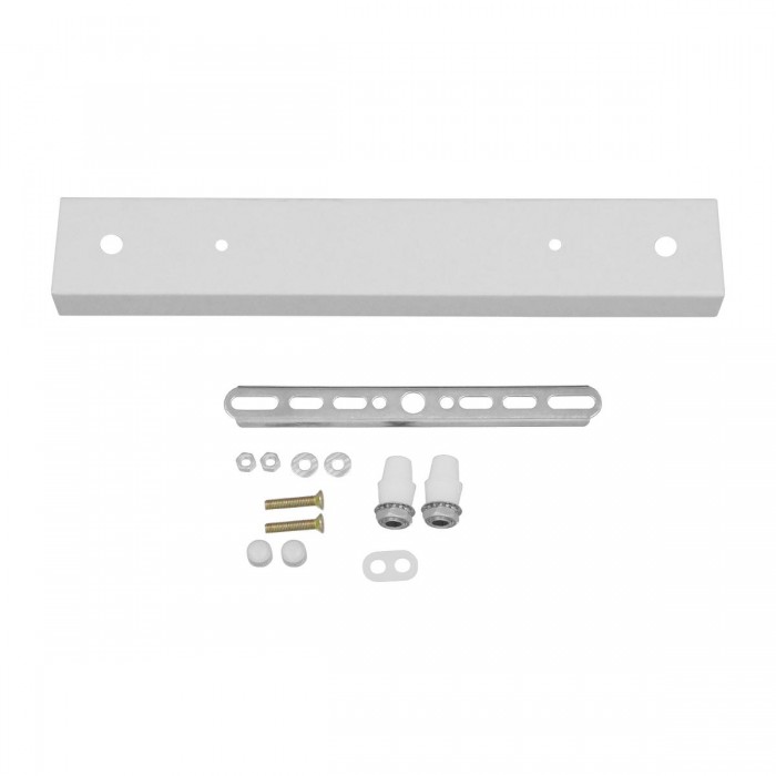 DIY Ροζέτα Φωτιστικού Λευκή Ορθογώνια 300x50mm με 2 Τρύπες GloboStar 90821 DIY Ροζέτα Φωτιστικού Λευκή Ορθογώνια 300x50mm με 2 Τρύπες GloboStar 90821