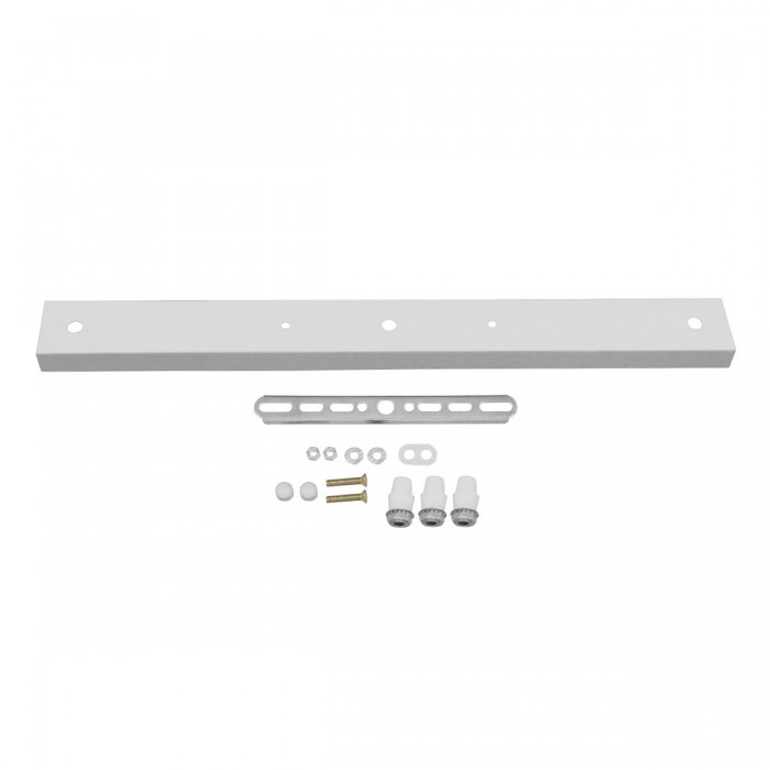 DIY Ροζέτα Φωτιστικού Λευκή Ορθογώνια 500x50mm με 3 Τρύπες GloboStar 90823 DIY Ροζέτα Φωτιστικού Λευκή Ορθογώνια 500x50mm με 3 Τρύπες GloboStar 90823
