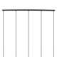 DIY Ροζέτα Φωτιστικού Μαύρη Ορθογώνια 1500x50mm με 5 Τρύπες GloboStar 90826 DIY Ροζέτα Φωτιστικού Μαύρη Ορθογώνια 1500x50mm με 5 Τρύπες GloboStar 90826