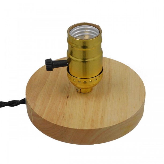 GloboStar® NOX GOLD 91047 Μοντέρνο Επιτραπέζιο Φωτιστικό Γραφείου Κομοδίνου Μονόφωτο με Ντουί E27 Χρυσό και Διακόπτη ON/OFF Δρύινο Φ4 x Υ9cm GloboStar® NOX GOLD 91047 Μοντέρνο Επιτραπέζιο Φωτιστικό Γραφείου Κομοδίνου Μονόφωτο με Ντουί E27 Χρυσό και Διακόπτη ON/OFF Δρύινο Φ4 x Υ9cm