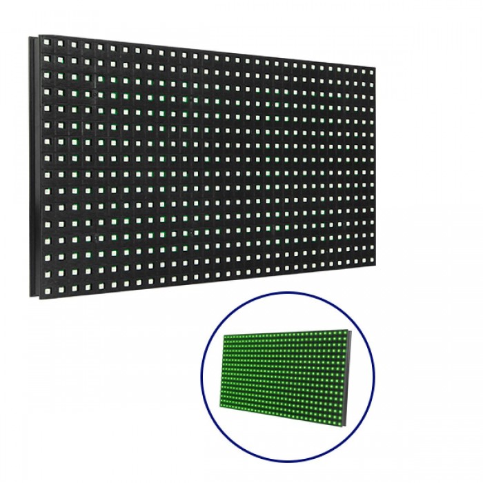 Ανταλλακτικό Panel Module P10 SMD 2835 32x16cm για Κυλιόμενη Πινακίδα LED Πράσινο Αδιάβροχο IP65 GloboStar 91101 Ανταλλακτικό Panel Module P10 SMD 2835 32x16cm για Κυλιόμενη Πινακίδα LED Πράσινο Αδιάβροχο IP65 GloboStar 91101
