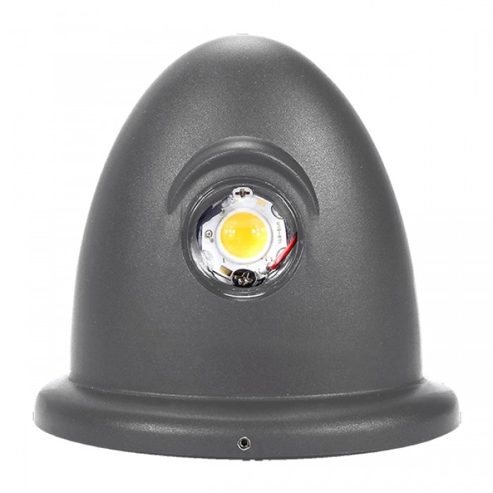 GloboStar® 93069 LED Φωτιστικό Τοίχου Αρχιτεκτονικού Φωτισμού Up Down Γκρι Αδιάβροχο IP65 10 Watt 30° 1400lm 230V CREE Θερμό Λευκό Μ15.1 x Π9.3 x Υ14.5cm GloboStar® 93069 LED Φωτιστικό Τοίχου Αρχιτεκτονικού Φωτισμού Up Down Γκρι Αδιάβροχο IP65 10 Watt 30° 1400lm 230V CREE Θερμό Λευκό Μ15.1 x Π9.3 x Υ14.5cm