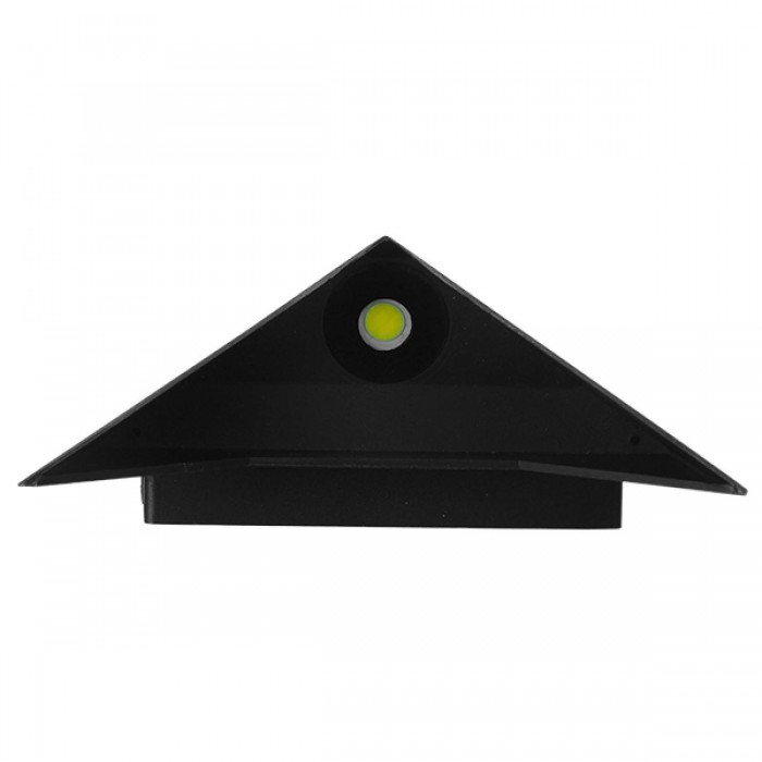 GloboStar® 96506 LED Φωτιστικό Τοίχου Απλίκα STEALTH Αρχιτεκτονικού Φωτισμού Μαύρο Αδιάβροχο IP65 10 Watt CREE 1200lm 60° 230V Ψυχρό Λευκό Μ17 x Π7.5 x Υ17cm GloboStar® 96506 LED Φωτιστικό Τοίχου Απλίκα STEALTH Αρχιτεκτονικού Φωτισμού Μαύρο Αδιάβροχο IP65 10 Watt CREE 1200lm 60° 230V Ψυχρό Λευκό Μ17 x Π7.5 x Υ17cm