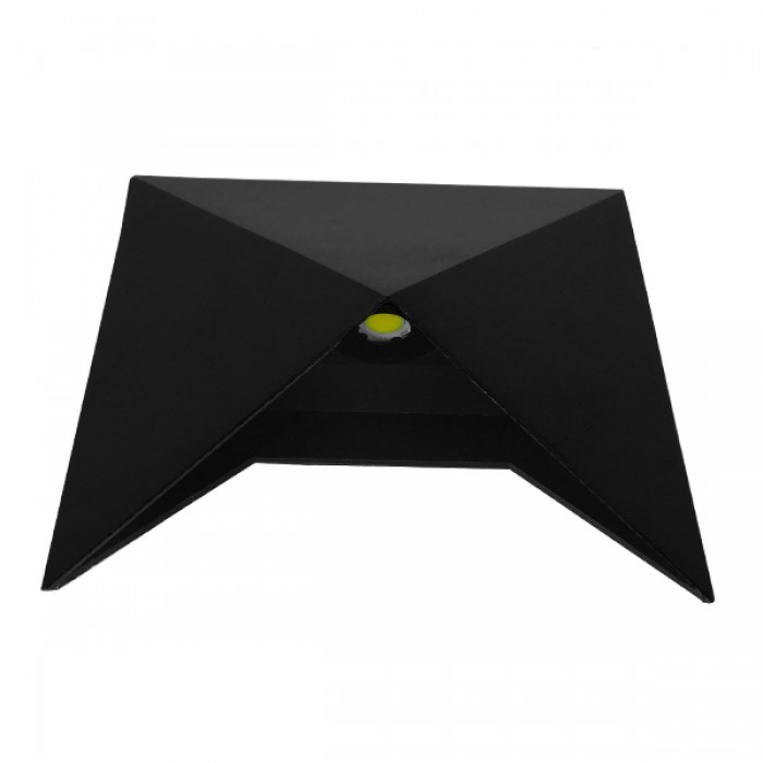 GloboStar® 96506 LED Φωτιστικό Τοίχου Απλίκα STEALTH Αρχιτεκτονικού Φωτισμού Μαύρο Αδιάβροχο IP65 10 Watt CREE 1200lm 60° 230V Ψυχρό Λευκό Μ17 x Π7.5 x Υ17cm GloboStar® 96506 LED Φωτιστικό Τοίχου Απλίκα STEALTH Αρχιτεκτονικού Φωτισμού Μαύρο Αδιάβροχο IP65 10 Watt CREE 1200lm 60° 230V Ψυχρό Λευκό Μ17 x Π7.5 x Υ17cm