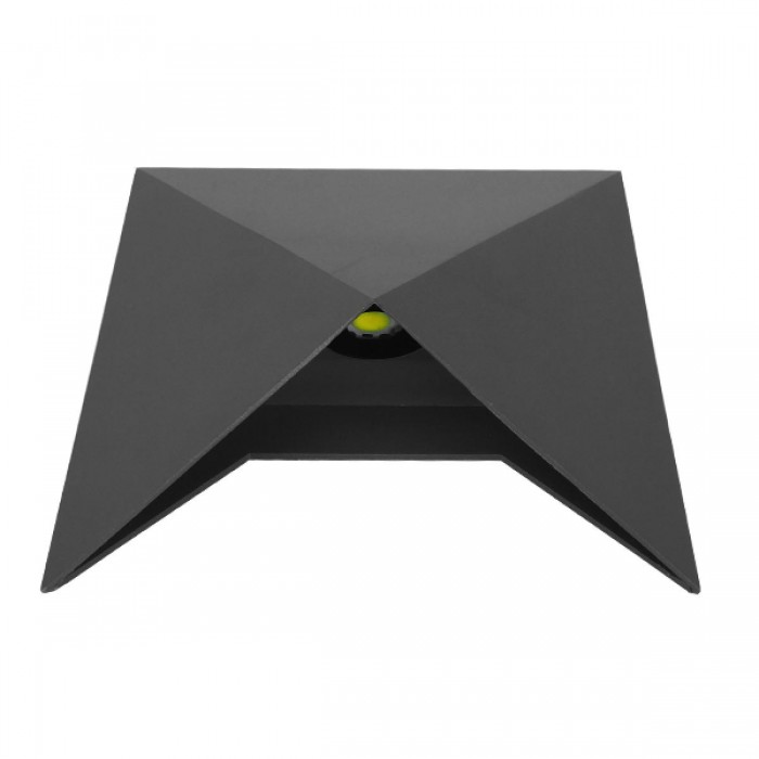 GloboStar® 96509 LED Φωτιστικό Τοίχου Απλίκα STEALTH Αρχιτεκτονικού Φωτισμού Γκρι Αδιάβροχο IP65 10 Watt CREE 1200lm 60° 230V Ψυχρό Λευκό Μ17 x Π7.5 x Υ17cm GloboStar® 96509 LED Φωτιστικό Τοίχου Απλίκα STEALTH Αρχιτεκτονικού Φωτισμού Γκρι Αδιάβροχο IP65 10 Watt CREE 1200lm 60° 230V Ψυχρό Λευκό Μ17 x Π7.5 x Υ17cm