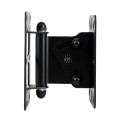 GLOBOSTAR® FDB WB2 98030 Επιτοίχια Ρυθμιζόμενη Βάση για Τοποθέτηση Ηχείων - IP20 - Μαύρο - Μ9.5 x Π11.5 x Υ16cm - Σετ 2 Τεμαχίων