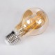 GloboStar® 99037 LED Long Filament Bulb E27 A60 Globe 8W 720lm 360° AC 220-240V IP20 D6 x H10.5cm Ultra Θερμό Λευκό 2200K με Μελί Γυαλί - Dimmable - 3 Years Warranty GloboStar® 99037 LED Long Filament Bulb E27 A60 Globe 8W 720lm 360° AC 220-240V IP20 D6 x H10.5cm Ultra Θερμό Λευκό 2200K με Μελί Γυαλί - Dimmable - 3 Years Warranty