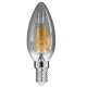 GloboStar® 99061 Λάμπα E14 C35 Κεράκι LED FILAMENT 4W 400 lm 320° AC 85-265V Edison Retro με Φιμέ Γυαλί Θερμό Λευκό 2700 K Dimmable GloboStar® 99061 Λάμπα E14 C35 Κεράκι LED FILAMENT 4W 400 lm 320° AC 85-265V Edison Retro με Φιμέ Γυαλί Θερμό Λευκό 2700 K Dimmable