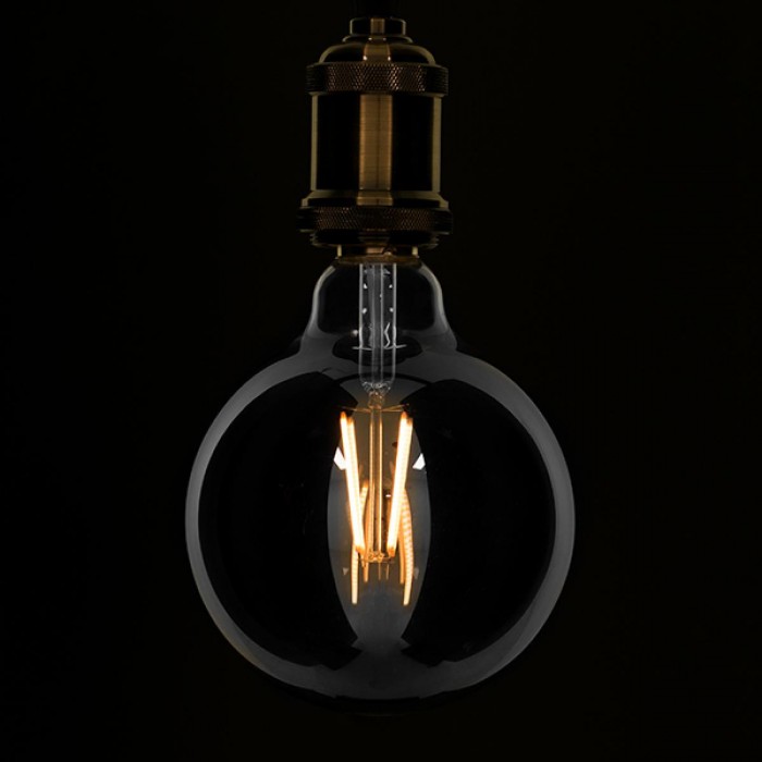 GloboStar® 99073 Λάμπα E27 G125 Γλόμπος LED LONG FILAMENT 8W 800 lm 320° AC 85-265V Edison Retro με Φιμέ Γυαλί Θερμό Λευκό 2700 K Dimmable GloboStar® 99073 Λάμπα E27 G125 Γλόμπος LED LONG FILAMENT 8W 800 lm 320° AC 85-265V Edison Retro με Φιμέ Γυαλί Θερμό Λευκό 2700 K Dimmable