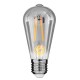 GloboStar® 99077 Λάμπα E27 ST64 Αχλάδι LED LONG FILAMENT 10W 1000 lm 320° AC 85-265V Edison Retro με Φιμέ Γυαλί Θερμό Λευκό 2700 K Dimmable GloboStar® 99077 Λάμπα E27 ST64 Αχλάδι LED LONG FILAMENT 10W 1000 lm 320° AC 85-265V Edison Retro με Φιμέ Γυαλί Θερμό Λευκό 2700 K Dimmable