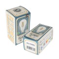 GLOBOSTAR® GLOBE 99083 Λάμπα E27 A60 LED 4W 840lm 360° AC 220-240V IP20 Θερμό Λευκό 2700K - Long Filament Chip - Διάφανο - Μ6 x Π6 x Υ11cm - 3 Χρόνια Εγγύηση