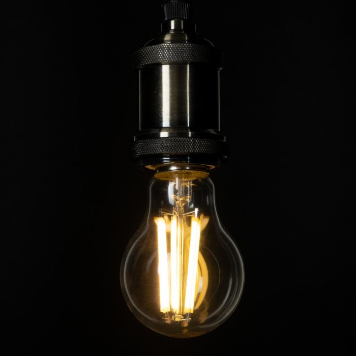 GLOBOSTAR® GLOBE 99087 Λάμπα E27 A60 LED 7W 1470lm 360° AC 220-240V IP20 Θερμό Λευκό 2700K - Long Filament Chip - Διάφανο - Μ6 x Π6 x Υ11cm - 3 Χρόνια Εγγύηση GLOBOSTAR® GLOBE 99087 Λάμπα E27 A60 LED 7W 1470lm 360° AC 220-240V IP20 Θερμό Λευκό 2700K - Long Filament Chip - Διάφανο - Μ6 x Π6 x Υ11cm - 3 Χρόνια Εγγύηση