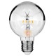 GloboStar® 99104 Λάμπα E27 G80 Γλόμπος με Ανεστραμμένο Χρώμιο Καθρέπτη LED FILAMENT 4W 440 lm 320° AC 85-265V Edison Retro με Διάφανο-Χρώμιο Γυαλί Θερμό Λευκό 2700 K Dimmable GloboStar® 99104 Λάμπα E27 G80 Γλόμπος με Ανεστραμμένο Χρώμιο Καθρέπτη LED FILAMENT 4W 440 lm 320° AC 85-265V Edison Retro με Διάφανο-Χρώμιο Γυαλί Θερμό Λευκό 2700 K Dimmable