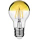 GloboStar® 99107 Λάμπα E27 A60 Γλόμπος με Ανεστραμμένο Χρυσό Καθρέπτη LED FILAMENT 8W 840 lm 320° AC 85-265V Edison Retro με Διάφανο-Χρυσό Γυαλί Ultra Θερμό Λευκό 2200 K Dimmable GloboStar® 99107 Λάμπα E27 A60 Γλόμπος με Ανεστραμμένο Χρυσό Καθρέπτη LED FILAMENT 8W 840 lm 320° AC 85-265V Edison Retro με Διάφανο-Χρυσό Γυαλί Ultra Θερμό Λευκό 2200 K Dimmable