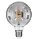 GloboStar® 99139 Λάμπα E27 G125 Γλόμπος LED SOFT SPIRAL FILAMENT 6W 470 lm 320° AC 85-265V Edison Retro με Φιμέ Γυαλί Θερμό Λευκό 2700 K Dimmable GloboStar® 99139 Λάμπα E27 G125 Γλόμπος LED SOFT SPIRAL FILAMENT 6W 470 lm 320° AC 85-265V Edison Retro με Φιμέ Γυαλί Θερμό Λευκό 2700 K Dimmable