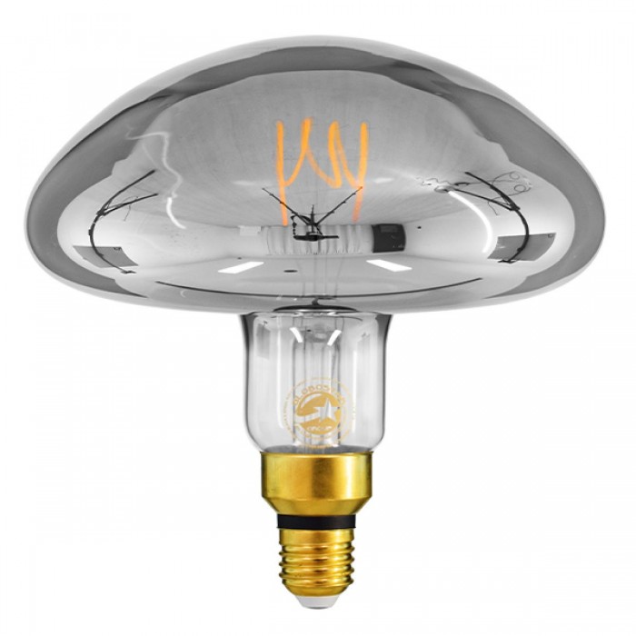 GloboStar® 99174 Λάμπα E27 MR200 Mushroom LED SOFT SPIRAL FILAMENT 6W 480 lm 320° AC 85-265V Edison Retro με Φιμέ Γυαλί Θερμό Λευκό 2700 K Dimmable GloboStar® 99174 Λάμπα E27 MR200 Mushroom LED SOFT SPIRAL FILAMENT 6W 480 lm 320° AC 85-265V Edison Retro με Φιμέ Γυαλί Θερμό Λευκό 2700 K Dimmable