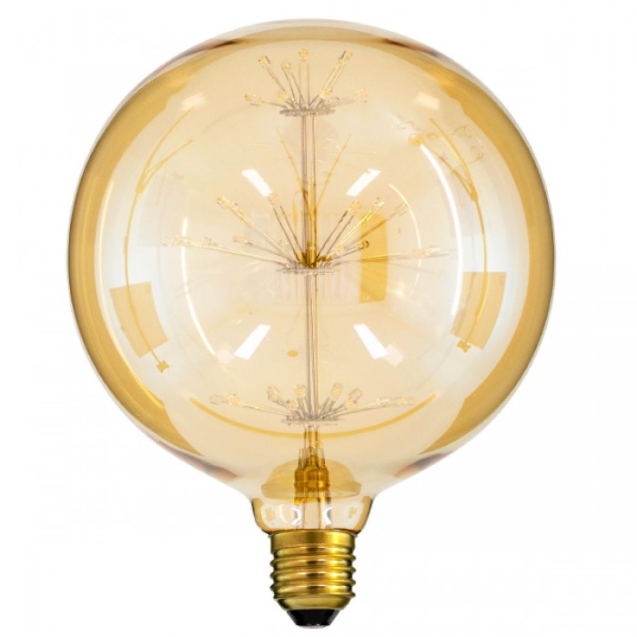 GloboStar® 99210 Λάμπα E27 BLL150 MTX Balloon DIODE HP LED String 3W 300 lm 320° AC 85-265V Edison Retro με Μελί Γυαλί Ultra Θερμό Λευκό 2200 K GloboStar® 99210 Λάμπα E27 BLL150 MTX Balloon DIODE HP LED String 3W 300 lm 320° AC 85-265V Edison Retro με Μελί Γυαλί Ultra Θερμό Λευκό 2200 K