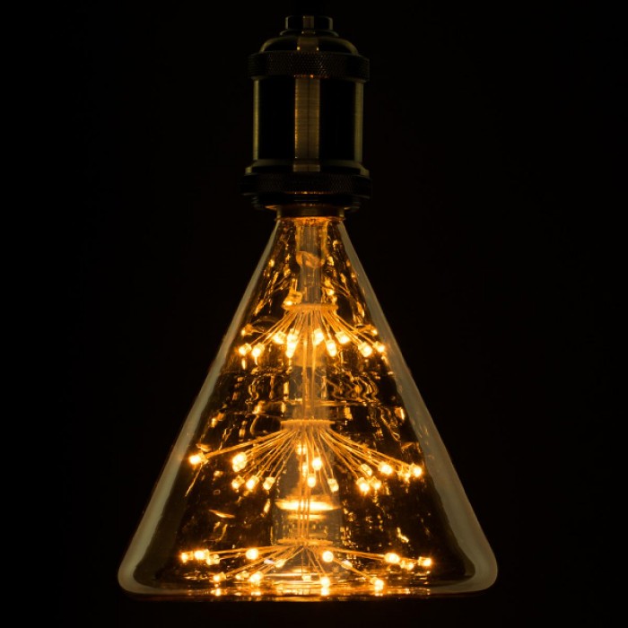 GloboStar® 99213 Λάμπα E27 CNC150 MTX Conical DIODE HP LED String 4W 400 lm 320° AC 85-265V Edison Retro με Μελί Γυαλί Ultra Θερμό Λευκό 2200 K GloboStar® 99213 Λάμπα E27 CNC150 MTX Conical DIODE HP LED String 4W 400 lm 320° AC 85-265V Edison Retro με Μελί Γυαλί Ultra Θερμό Λευκό 2200 K