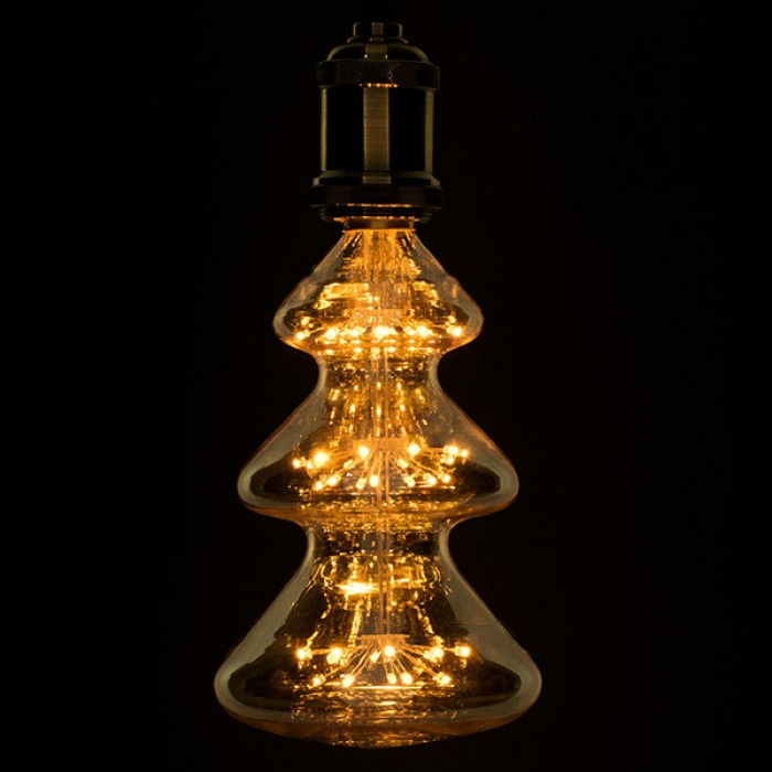 GloboStar® 99215 Λάμπα E27 CM115 MTX Christmas Tree DIODE HP LED String 4W 400 lm 320° AC 85-265V Edison Retro με Μελί Γυαλί Ultra Θερμό Λευκό 2200 K GloboStar® 99215 Λάμπα E27 CM115 MTX Christmas Tree DIODE HP LED String 4W 400 lm 320° AC 85-265V Edison Retro με Μελί Γυαλί Ultra Θερμό Λευκό 2200 K