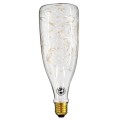 GloboStar® 99221 Λάμπα E27 DBC80 Deco Bottle SMD LED Copper String 3W 240 lm 320° AC 85-265V Edison Retro με Διάφανο Γυαλί Θερμό Λευκό 2700 K