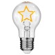 GloboStar® 99251 Λάμπα E27 A60 Deco Soft Letter Star LED FILAMENT 3W 240 lm 320° AC 85-265V Edison Retro με Διάφανο Γυαλί Ultra Θερμό Λευκό 2200 K Dimmable GloboStar® 99251 Λάμπα E27 A60 Deco Soft Letter Star LED FILAMENT 3W 240 lm 320° AC 85-265V Edison Retro με Διάφανο Γυαλί Ultra Θερμό Λευκό 2200 K Dimmable