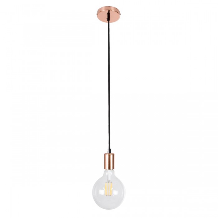 GloboStar® DOUITO 99422 Μοντέρνο Κρεμαστό Φωτιστικό Ανάρτηση Μονόφωτο 1 x E27 IP20 Χάλκινο Μέταλλο - Μ4 x Π4 x Υ110cm GloboStar® DOUITO 99422 Μοντέρνο Κρεμαστό Φωτιστικό Ανάρτηση Μονόφωτο 1 x E27 IP20 Χάλκινο Μέταλλο - Μ4 x Π4 x Υ110cm