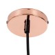 GloboStar® DOUITO 99422 Μοντέρνο Κρεμαστό Φωτιστικό Ανάρτηση Μονόφωτο 1 x E27 IP20 Χάλκινο Μέταλλο - Μ4 x Π4 x Υ110cm GloboStar® DOUITO 99422 Μοντέρνο Κρεμαστό Φωτιστικό Ανάρτηση Μονόφωτο 1 x E27 IP20 Χάλκινο Μέταλλο - Μ4 x Π4 x Υ110cm