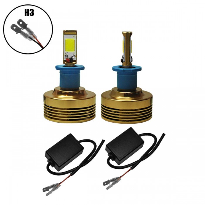 LED HID KIT H3 45 Watt 4500 Lumen 9-32 Volt DC 6000k GloboStar 99701 LED HID KIT H3 45 Watt 4500 Lumen 9-32 Volt DC 6000k GloboStar 99701