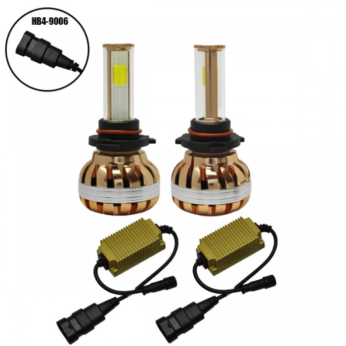 LED HID KIT HB4 9006 45 Watt 4500 Lumen 9-32 Volt DC 6000k GloboStar 99706 LED HID KIT HB4 9006 45 Watt 4500 Lumen 9-32 Volt DC 6000k GloboStar 99706