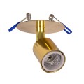GLOBOSTAR® SARA 999-0060 Χωνευτό Φωτιστικό Οροφής με Ντουί 1 x E27 AC 220-240V IP20 - Χρυσό Πλατίνα - Μ8 x Π8 x Υ11cm / Q5.5cm GLOBOSTAR® SARA 999-0060 Χωνευτό Φωτιστικό Οροφής με Ντουί 1 x E27 AC 220-240V IP20 - Χρυσό Πλατίνα - Μ8 x Π8 x Υ11cm / Q5.5cm