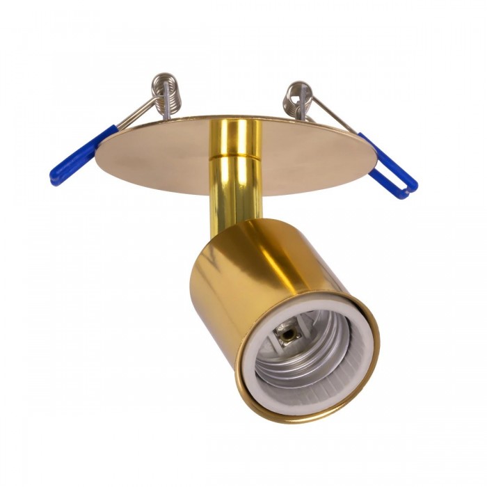 GLOBOSTAR® SARA 999-0060 Χωνευτό Φωτιστικό Οροφής με Ντουί 1 x E27 AC 220-240V IP20 - Χρυσό Πλατίνα - Μ8 x Π8 x Υ11cm / Q5.5cm GLOBOSTAR® SARA 999-0060 Χωνευτό Φωτιστικό Οροφής με Ντουί 1 x E27 AC 220-240V IP20 - Χρυσό Πλατίνα - Μ8 x Π8 x Υ11cm / Q5.5cm