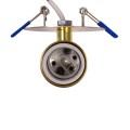 GLOBOSTAR® SARA 999-0060 Χωνευτό Φωτιστικό Οροφής με Ντουί 1 x E27 AC 220-240V IP20 - Χρυσό Πλατίνα - Μ8 x Π8 x Υ11cm / Q5.5cm GLOBOSTAR® SARA 999-0060 Χωνευτό Φωτιστικό Οροφής με Ντουί 1 x E27 AC 220-240V IP20 - Χρυσό Πλατίνα - Μ8 x Π8 x Υ11cm / Q5.5cm