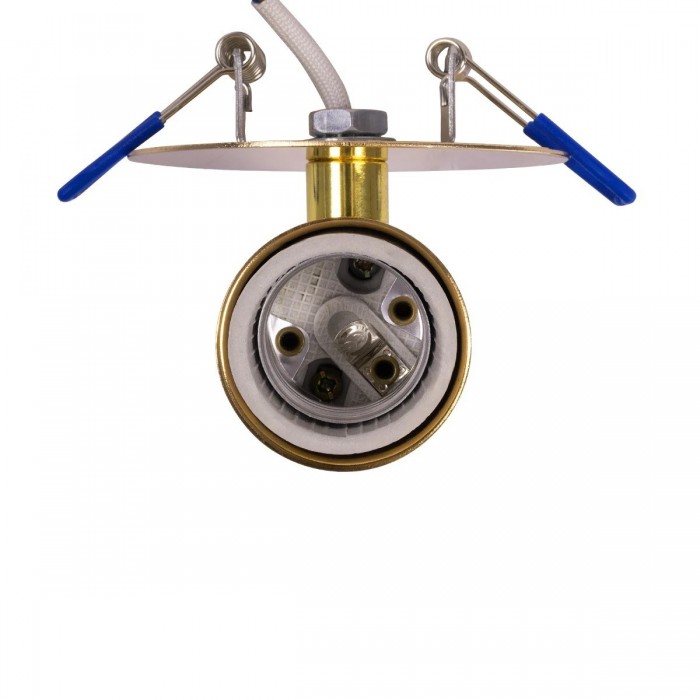 GLOBOSTAR® SARA 999-0060 Χωνευτό Φωτιστικό Οροφής με Ντουί 1 x E27 AC 220-240V IP20 - Χρυσό Πλατίνα - Μ8 x Π8 x Υ11cm / Q5.5cm GLOBOSTAR® SARA 999-0060 Χωνευτό Φωτιστικό Οροφής με Ντουί 1 x E27 AC 220-240V IP20 - Χρυσό Πλατίνα - Μ8 x Π8 x Υ11cm / Q5.5cm