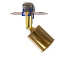 GLOBOSTAR® SARA 999-0060 Χωνευτό Φωτιστικό Οροφής με Ντουί 1 x E27 AC 220-240V IP20 - Χρυσό Πλατίνα - Μ8 x Π8 x Υ11cm / Q5.5cm GLOBOSTAR® SARA 999-0060 Χωνευτό Φωτιστικό Οροφής με Ντουί 1 x E27 AC 220-240V IP20 - Χρυσό Πλατίνα - Μ8 x Π8 x Υ11cm / Q5.5cm