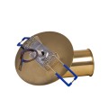 GLOBOSTAR® SARA 999-0060 Χωνευτό Φωτιστικό Οροφής με Ντουί 1 x E27 AC 220-240V IP20 - Χρυσό Πλατίνα - Μ8 x Π8 x Υ11cm / Q5.5cm GLOBOSTAR® SARA 999-0060 Χωνευτό Φωτιστικό Οροφής με Ντουί 1 x E27 AC 220-240V IP20 - Χρυσό Πλατίνα - Μ8 x Π8 x Υ11cm / Q5.5cm