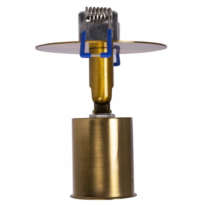 GLOBOSTAR® SARA 999-0061 Χωνευτό Φωτιστικό Οροφής με Ντουί 1 x E27 AC 220-240V IP20 - Χρυσό Βούρτσας - Μ8 x Π8 x Υ11cm / Q5.5cm GLOBOSTAR® SARA 999-0061 Χωνευτό Φωτιστικό Οροφής με Ντουί 1 x E27 AC 220-240V IP20 - Χρυσό Βούρτσας - Μ8 x Π8 x Υ11cm / Q5.5cm