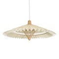 GLOBOSTAR® VENTALIA 999-0066 Boho Κρεμαστό Φωτιστικό Οροφής με Ντουί 1 x E27 AC 220-240V IP20 - Μπεζ - Μ83 x Π83 x Υ36cm GLOBOSTAR® VENTALIA 999-0066 Boho Κρεμαστό Φωτιστικό Οροφής με Ντουί 1 x E27 AC 220-240V IP20 - Μπεζ - Μ83 x Π83 x Υ36cm