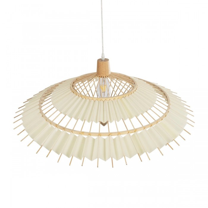 GLOBOSTAR® VENTALIA 999-0066 Boho Κρεμαστό Φωτιστικό Οροφής με Ντουί 1 x E27 AC 220-240V IP20 - Μπεζ - Μ83 x Π83 x Υ36cm GLOBOSTAR® VENTALIA 999-0066 Boho Κρεμαστό Φωτιστικό Οροφής με Ντουί 1 x E27 AC 220-240V IP20 - Μπεζ - Μ83 x Π83 x Υ36cm