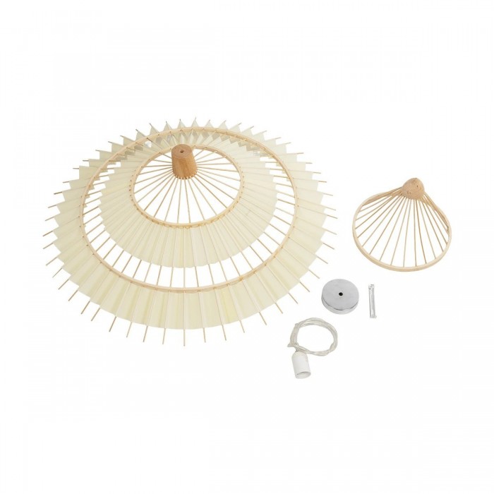 GLOBOSTAR® VENTALIA 999-0066 Boho Κρεμαστό Φωτιστικό Οροφής με Ντουί 1 x E27 AC 220-240V IP20 - Μπεζ - Μ83 x Π83 x Υ36cm GLOBOSTAR® VENTALIA 999-0066 Boho Κρεμαστό Φωτιστικό Οροφής με Ντουί 1 x E27 AC 220-240V IP20 - Μπεζ - Μ83 x Π83 x Υ36cm