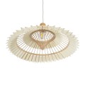 GLOBOSTAR® VENTALIA 999-0067 Boho Κρεμαστό Φωτιστικό Οροφής με Ντουί 1 x E27 AC 220-240V IP20 - Μπεζ - Μ60 x Π60 x Υ30cm GLOBOSTAR® VENTALIA 999-0067 Boho Κρεμαστό Φωτιστικό Οροφής με Ντουί 1 x E27 AC 220-240V IP20 - Μπεζ - Μ60 x Π60 x Υ30cm