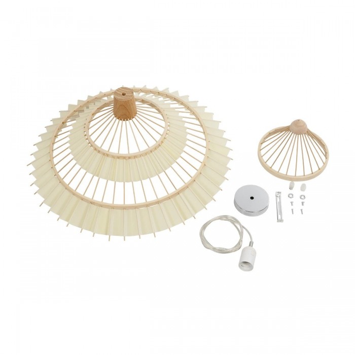 GLOBOSTAR® VENTALIA 999-0067 Boho Κρεμαστό Φωτιστικό Οροφής με Ντουί 1 x E27 AC 220-240V IP20 - Μπεζ - Μ60 x Π60 x Υ30cm GLOBOSTAR® VENTALIA 999-0067 Boho Κρεμαστό Φωτιστικό Οροφής με Ντουί 1 x E27 AC 220-240V IP20 - Μπεζ - Μ60 x Π60 x Υ30cm