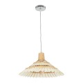 GLOBOSTAR® VENTALIA 999-0068 Boho Κρεμαστό Φωτιστικό Οροφής με Ντουί 1 x E27 AC 220-240V IP20 - Μπεζ - Μ40 x Π40 x Y23cm GLOBOSTAR® VENTALIA 999-0068 Boho Κρεμαστό Φωτιστικό Οροφής με Ντουί 1 x E27 AC 220-240V IP20 - Μπεζ - Μ40 x Π40 x Y23cm