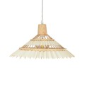 GLOBOSTAR® VENTALIA 999-0068 Boho Κρεμαστό Φωτιστικό Οροφής με Ντουί 1 x E27 AC 220-240V IP20 - Μπεζ - Μ40 x Π40 x Y23cm GLOBOSTAR® VENTALIA 999-0068 Boho Κρεμαστό Φωτιστικό Οροφής με Ντουί 1 x E27 AC 220-240V IP20 - Μπεζ - Μ40 x Π40 x Y23cm