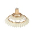 GLOBOSTAR® VENTALIA 999-0068 Boho Κρεμαστό Φωτιστικό Οροφής με Ντουί 1 x E27 AC 220-240V IP20 - Μπεζ - Μ40 x Π40 x Y23cm GLOBOSTAR® VENTALIA 999-0068 Boho Κρεμαστό Φωτιστικό Οροφής με Ντουί 1 x E27 AC 220-240V IP20 - Μπεζ - Μ40 x Π40 x Y23cm